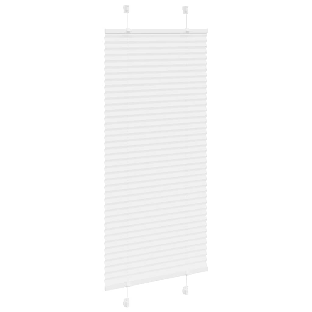 Plissé rolgordijn 55x150 cm stofbreedte 54,4 cm polyester wit