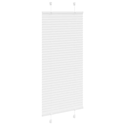 Plissé rolgordijn 55x150 cm stofbreedte 54,4 cm polyester wit