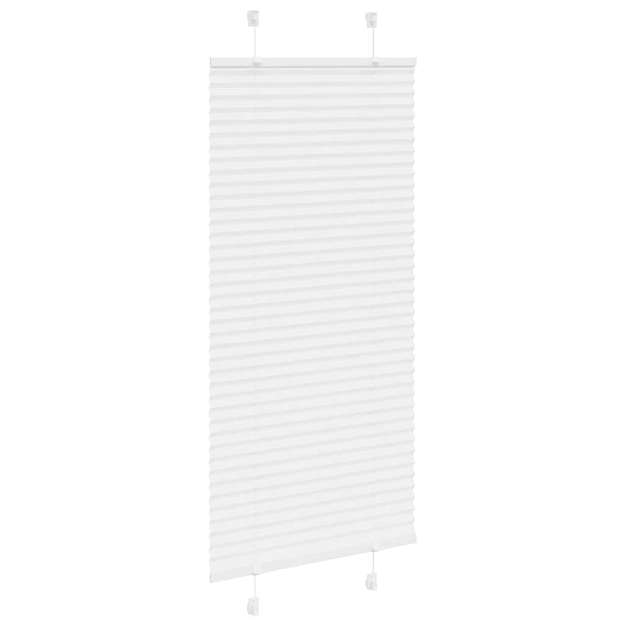 Plissé rolgordijn 55x150 cm stofbreedte 54,4 cm polyester wit