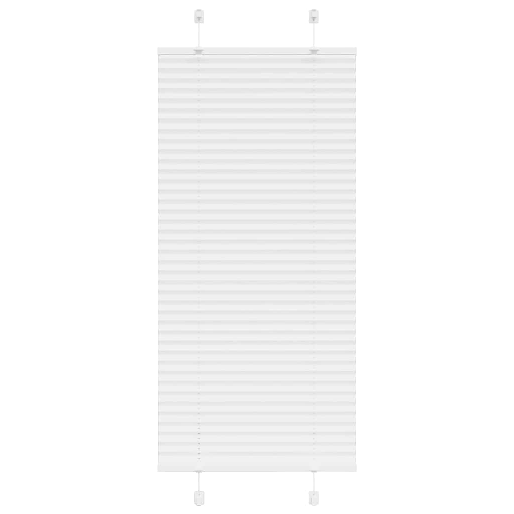 Plissé rolgordijn 60x150 cm stofbreedte 59,4 cm polyester wit