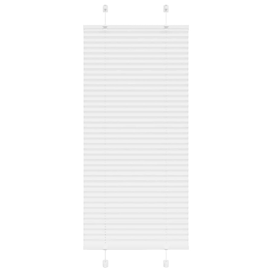 Plissé rolgordijn 60x150 cm stofbreedte 59,4 cm polyester wit
