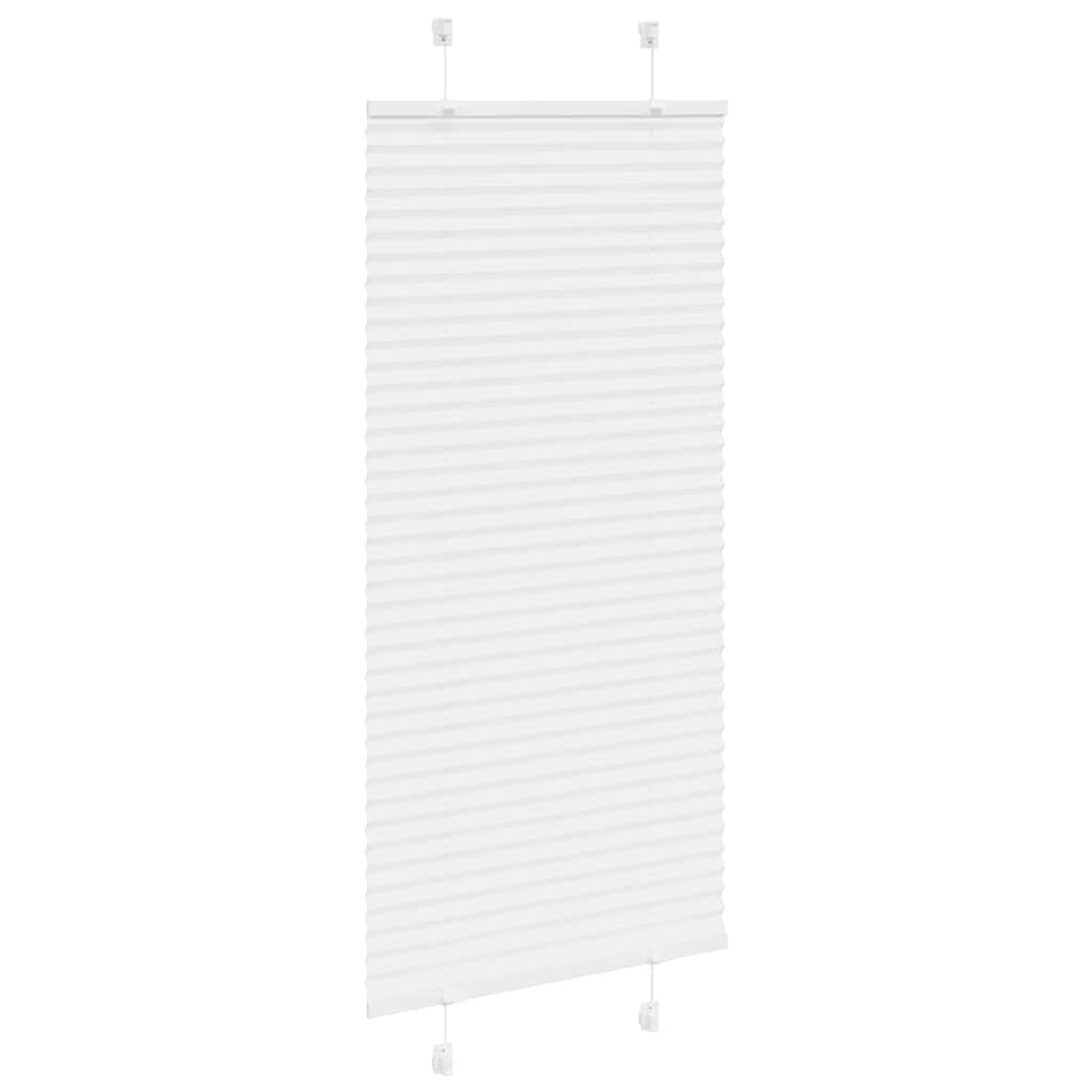 Plissé rolgordijn 60x150 cm stofbreedte 59,4 cm polyester wit