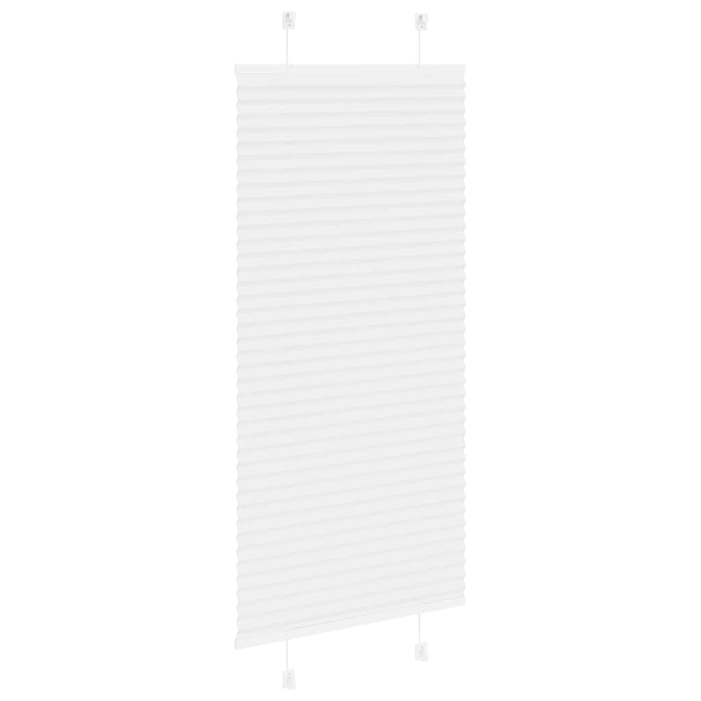 Plissé rolgordijn 60x150 cm stofbreedte 59,4 cm polyester wit