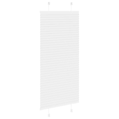 Plissé rolgordijn 60x150 cm stofbreedte 59,4 cm polyester wit