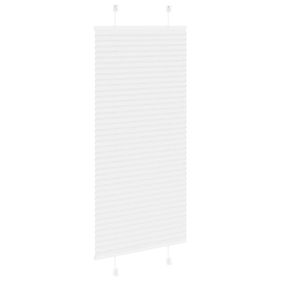 Plissé rolgordijn 60x150 cm stofbreedte 59,4 cm polyester wit