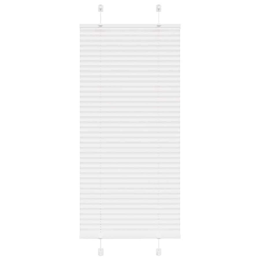 Plissé rolgordijn 65x150 cm stofbreedte 64,4 cm polyester wit