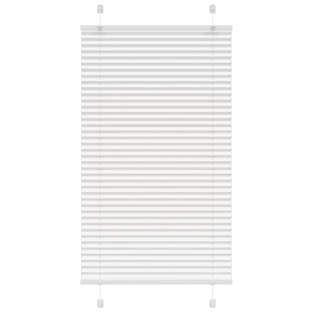 Plissé rolgordijn 80x150 cm stofbreedte 79,4 cm polyester wit