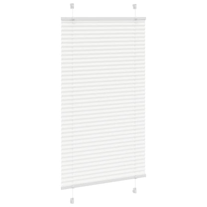 Plissé rolgordijn 80x150 cm stofbreedte 79,4 cm polyester wit