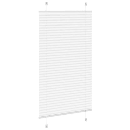 Plissé rolgordijn 80x150 cm stofbreedte 79,4 cm polyester wit