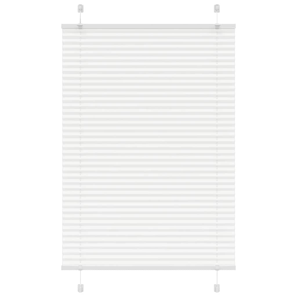 Plissé rolgordijn 85x150 cm stofbreedte 84,4 cm polyester wit