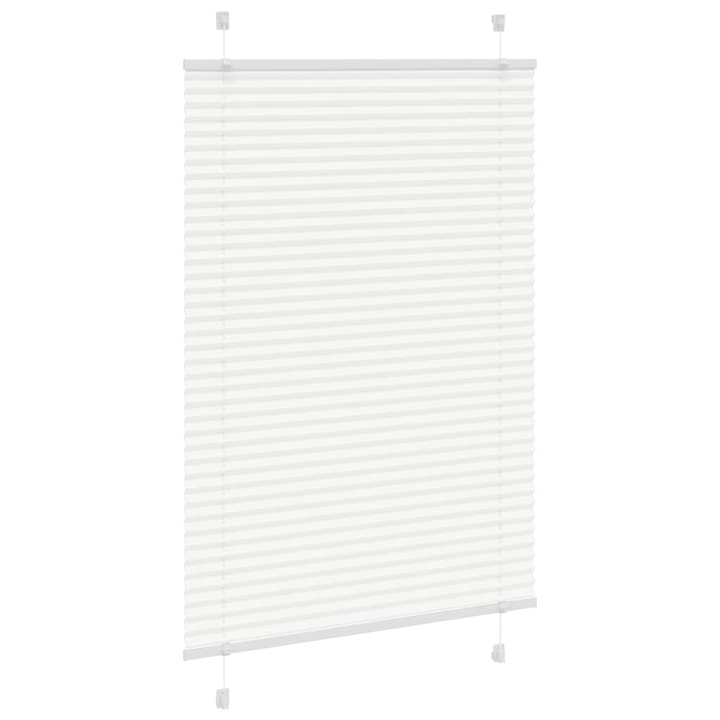 Plissé rolgordijn 85x150 cm stofbreedte 84,4 cm polyester wit