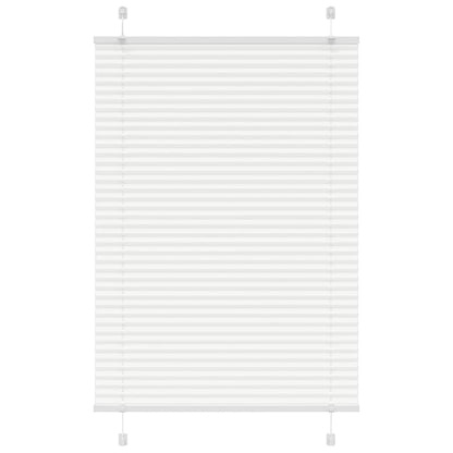 Plissé rolgordijn 90x150 cm stofbreedte 89,4 cm polyester wit
