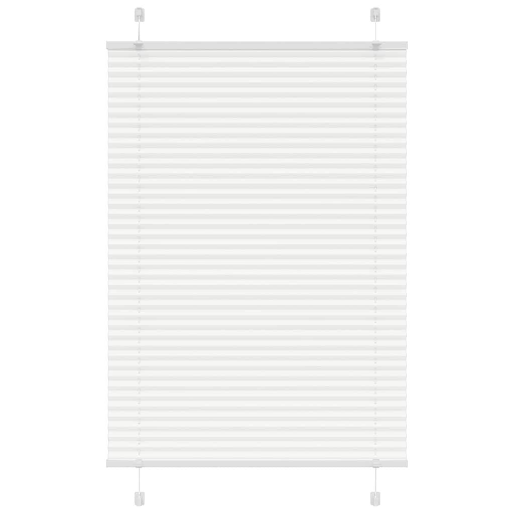 Plissé rolgordijn 95x150 cm stofbreedte 94,4 cm polyester wit