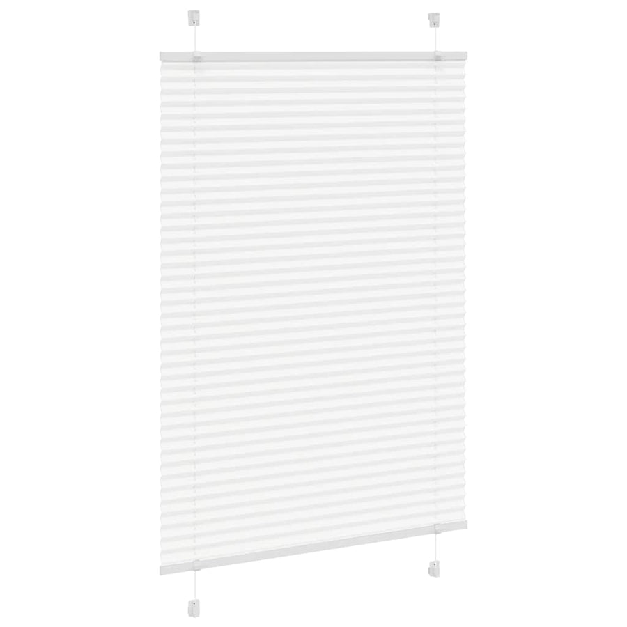 Plissé rolgordijn 95x150 cm stofbreedte 94,4 cm polyester wit