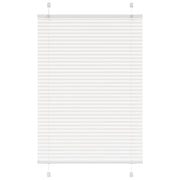 Pleated blind 100x150 cm fabric width 99.4cm polyester white