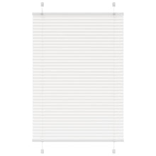 Plissé rolgordijn 100x150 cm stofbreedte 99,4cm polyester wit