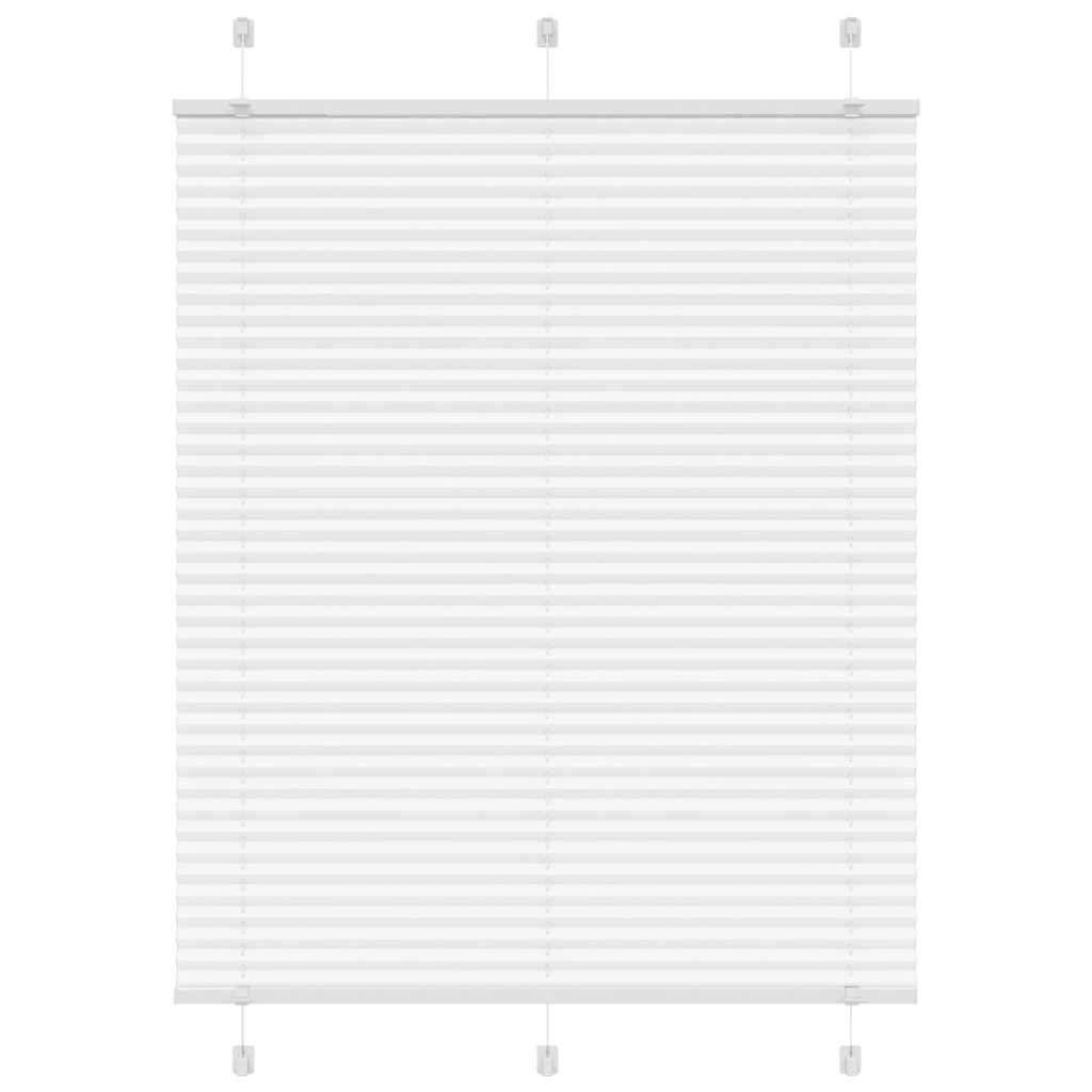 Plissé rolgordijn 105x150 cm stofbreedte 104,4cm polyester wit