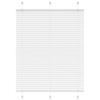 Plissé rolgordijn 105x150 cm stofbreedte 104,4cm polyester wit