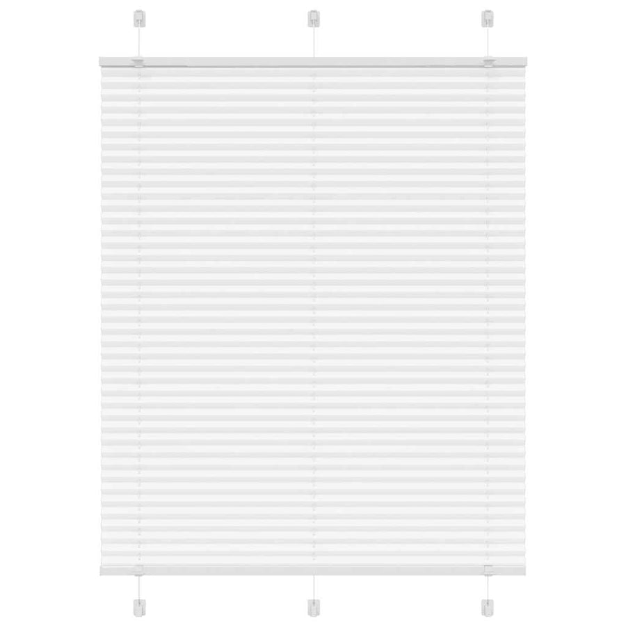 Plissé rolgordijn 105x150 cm stofbreedte 104,4cm polyester wit