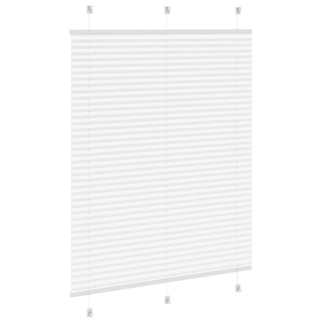 Plissé rolgordijn 110x150 cm stofbreedte 109,4cm polyester wit