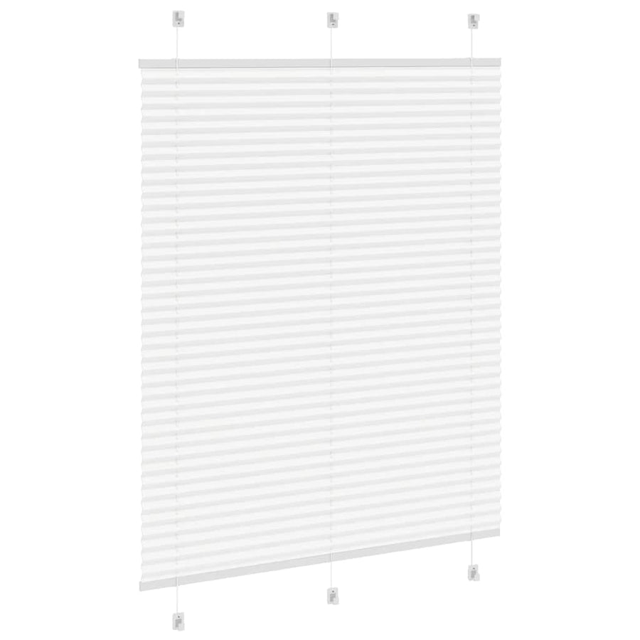 Plissé rolgordijn 110x150 cm stofbreedte 109,4cm polyester wit