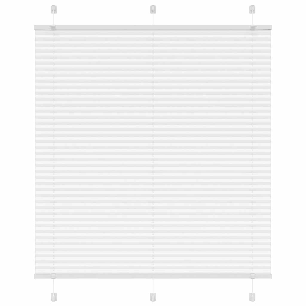 Plissé rolgordijn 115x150 cm stofbreedte 114,4cm polyester wit
