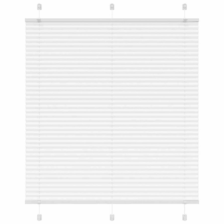 Plissé rolgordijn 115x150 cm stofbreedte 114,4cm polyester wit