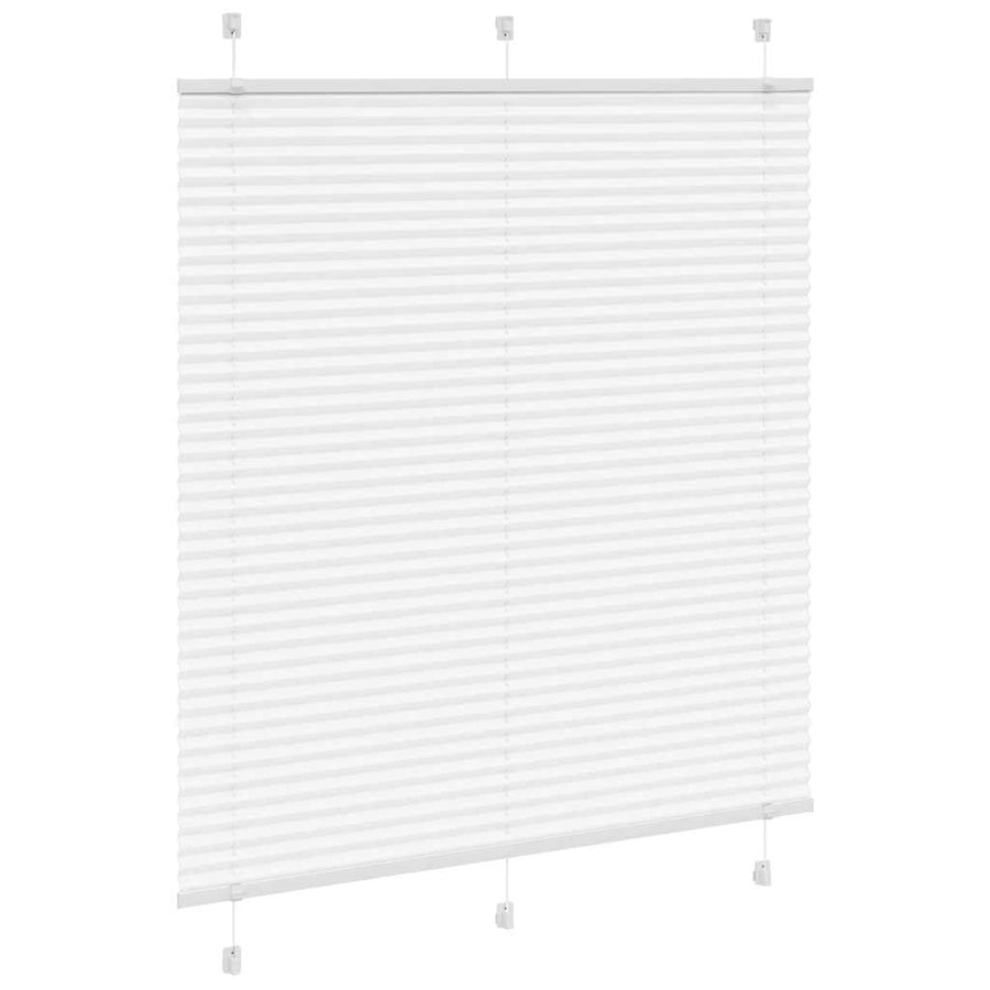 Plissé rolgordijn 115x150 cm stofbreedte 114,4cm polyester wit