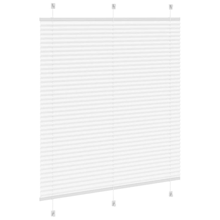 Plissé rolgordijn 115x150 cm stofbreedte 114,4cm polyester wit