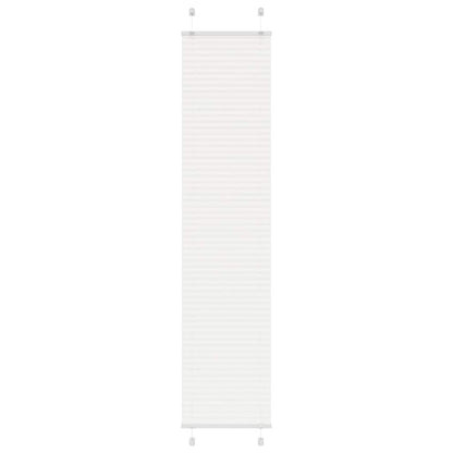 Plissé rolgordijn 40x200 cm stofbreedte 39,4 cm polyester wit