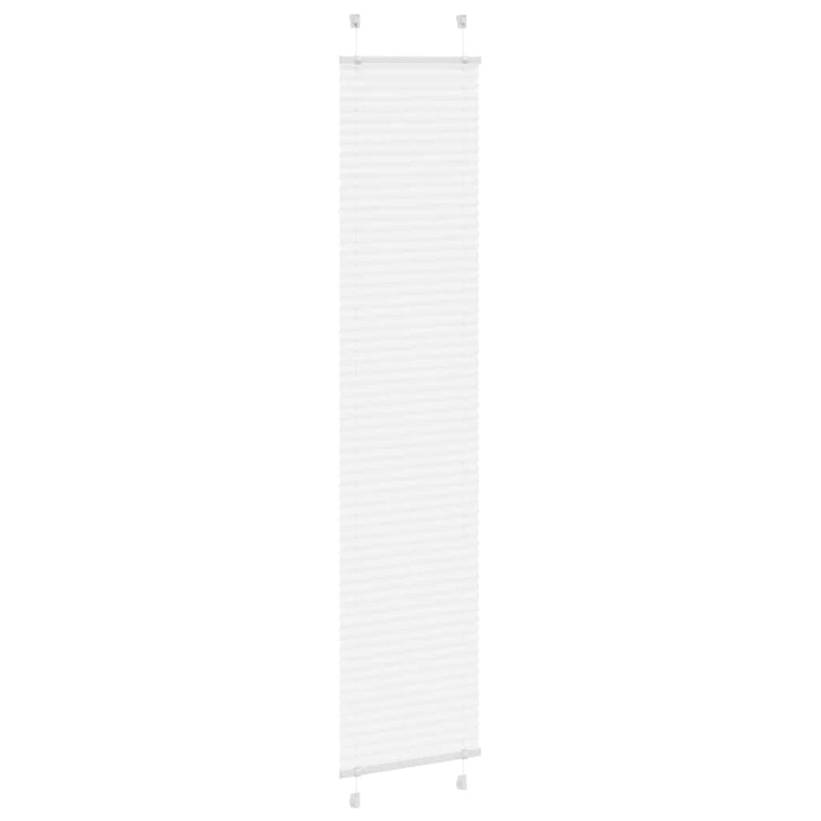Plissé rolgordijn 40x200 cm stofbreedte 39,4 cm polyester wit