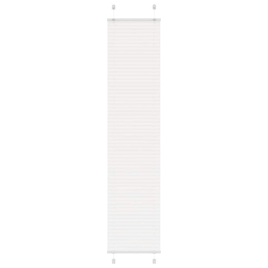Plissé rolgordijn 45x200 cm stofbreedte 44,4 cm polyester wit