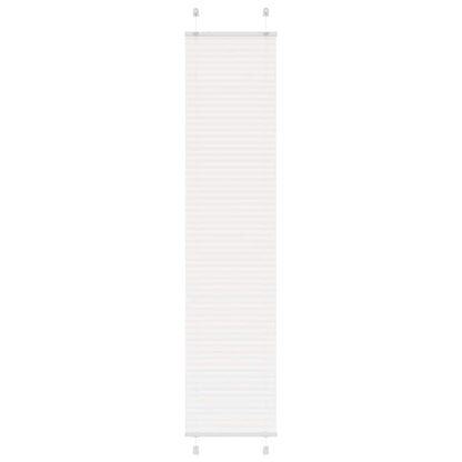 Plissé rolgordijn 50x200 cm stofbreedte 49,4 cm polyester wit