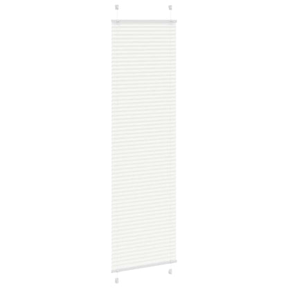 Plissé rolgordijn 55x200 cm stofbreedte 54,4 cm polyester wit