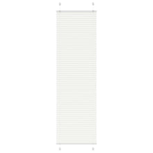 Plissé rolgordijn 65x200 cm stofbreedte 64,4 cm polyester wit