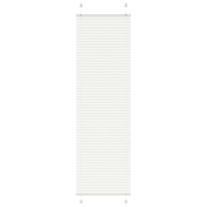 Plissé rolgordijn 65x200 cm stofbreedte 64,4 cm polyester wit