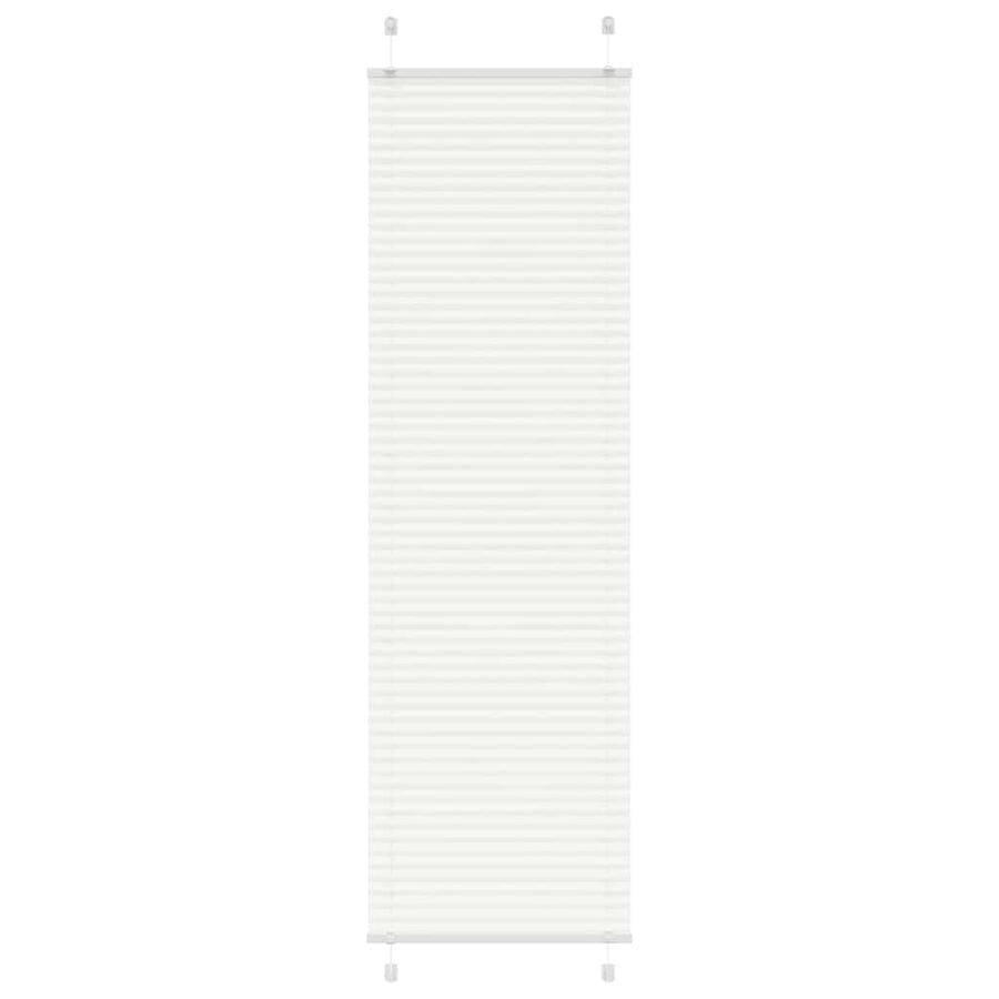 Plissé rolgordijn 65x200 cm stofbreedte 64,4 cm polyester wit
