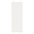 Pleated Roller Blind 70x200 cm fabric width 69.4 cm polyester white