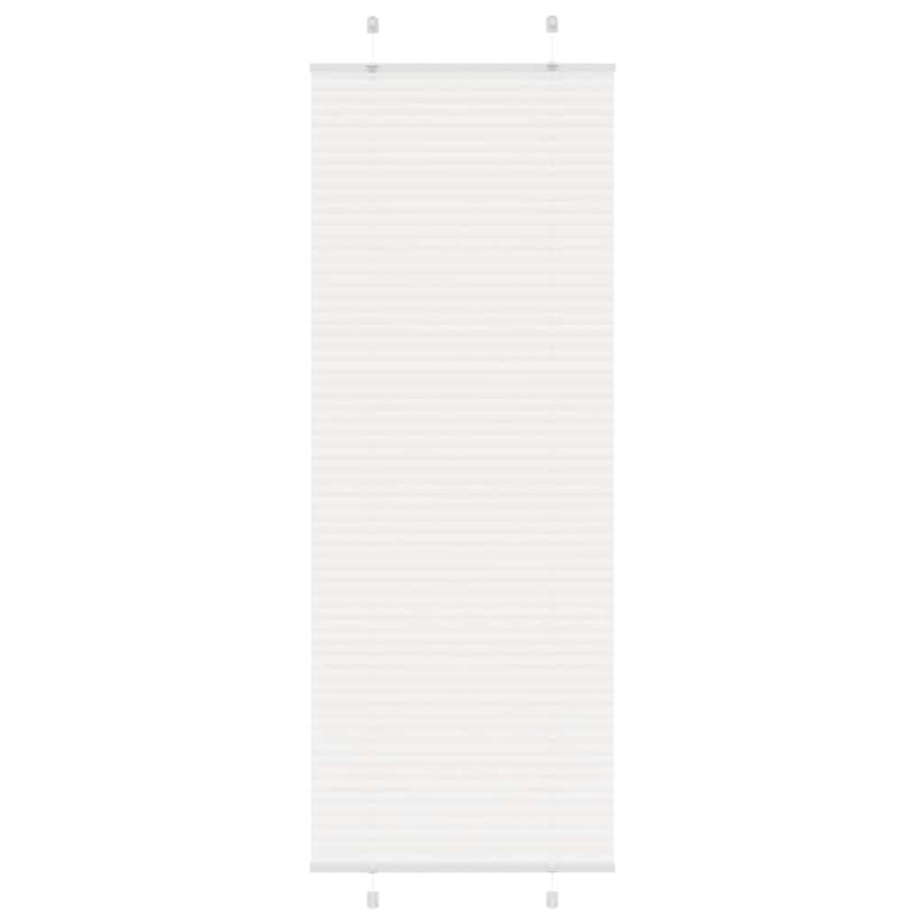 Plissé rolgordijn 70x200 cm stofbreedte 69,4 cm polyester wit
