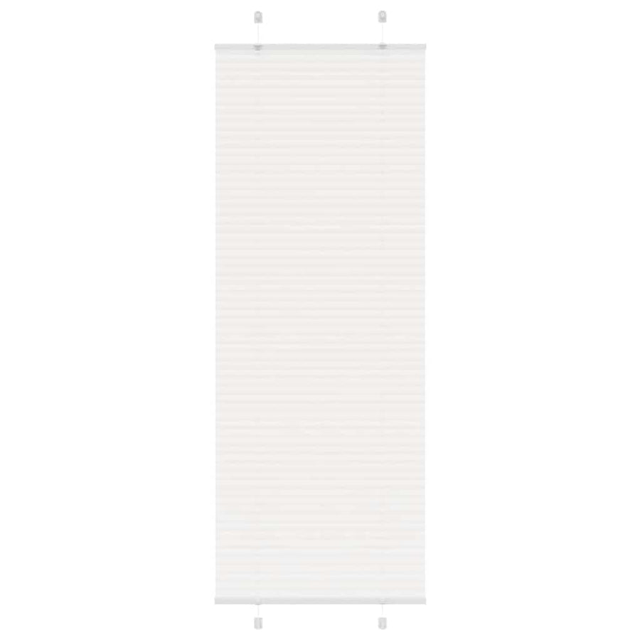 Plissé rolgordijn 70x200 cm stofbreedte 69,4 cm polyester wit