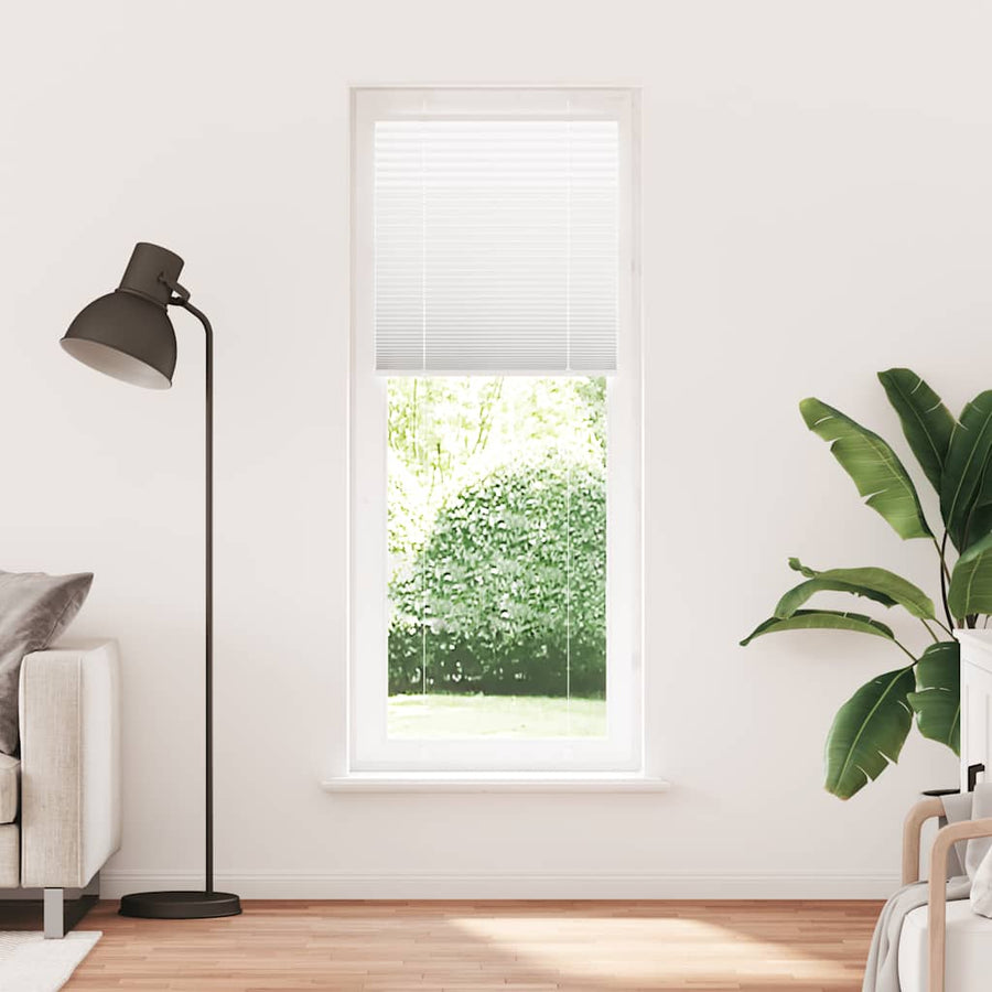 Plissé rolgordijn 70x200 cm stofbreedte 69,4 cm polyester wit