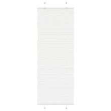 Plissé rolgordijn 75x200 cm stofbreedte 74,4 cm polyester wit