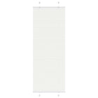 Plissé rolgordijn 80x200 cm wit polyester