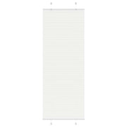 Pleated blind 80x200 cm fabric width 79.4 cm polyester white