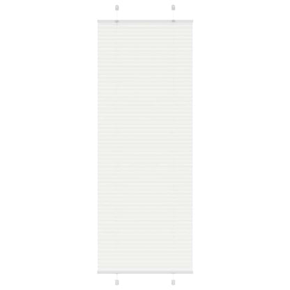 Plissé rolgordijn 80x200 cm stofbreedte 79,4 cm polyester wit