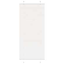 Plissé rolgordijn 85x200 cm stofbreedte 84,4 cm polyester wit