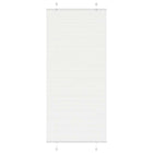 Plissé rolgordijn 90x200 cm wit polyester