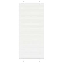 Plissé rolgordijn 90x200 cm stofbreedte 89,4 cm polyester wit
