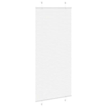 Plissé rolgordijn 90x200 cm stofbreedte 89,4 cm polyester wit