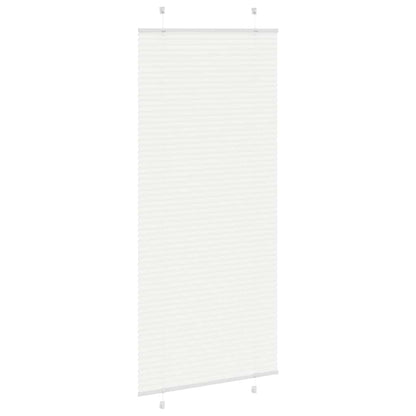 Plissé rolgordijn 95x200 cm stofbreedte 94,4 cm polyester wit